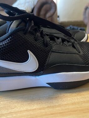 Nike Ja 1 TB Basketball Shoes Black White Morant FV1303-001 Men's Size 4.5